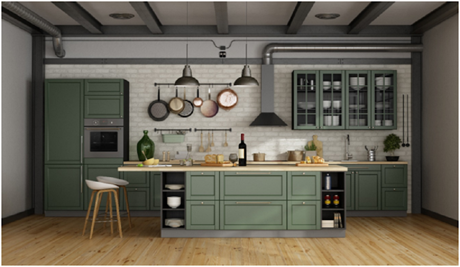 NUOVA VITA ALLA CUCINA CON GLI SMALTI ALL'ACQUA DI LO SPECIALISTA DI MISTERCOLOR